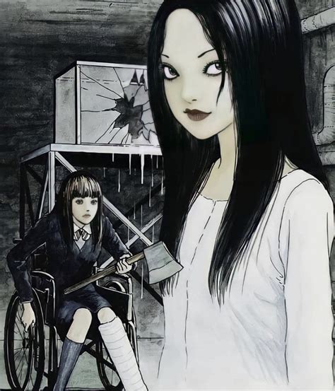 Junji Ito Manga Art Anime Manga Arte Peculiar Horror Art Cute