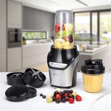 Puremate 1000w Nutrition Smoothie Maker Juicer And Food Processor