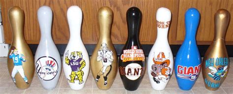 Some Bowling Pins I Painted Bowling Pins Bowling Ball Art Bowling