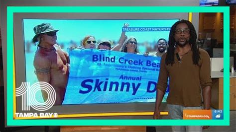 Florida Naturist Group Breaks Skinny Dipping Record Youtube