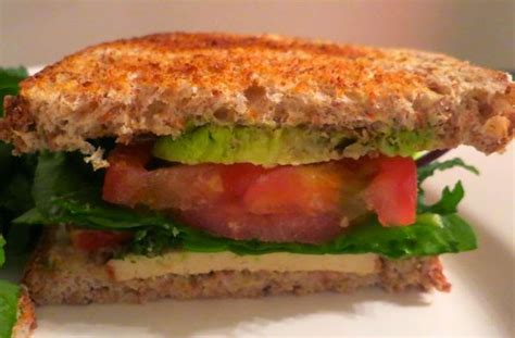 The Veracious Vegan Tofu And Avocado Sandwich