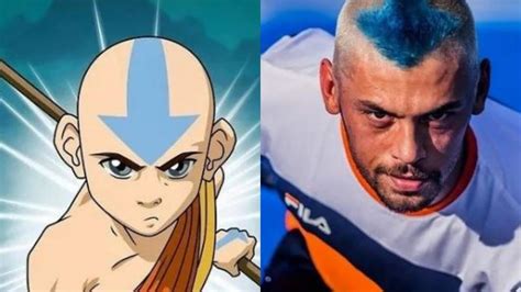 Tokyo Oiympics 2020 Windsurfer Gets Avatar Aang Inspired Arrow Haircut