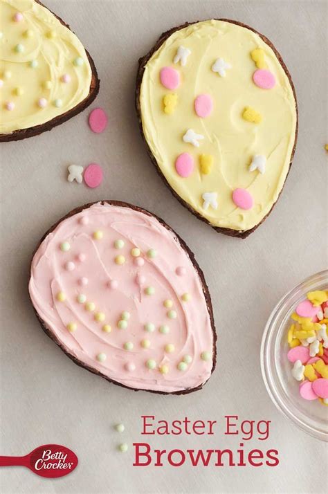 Yolks and whites can be used in a variety of recipes, from fluffy meringues to mayonnaise. Easter Egg Brownies | Recipe | Easter deserts, Easter dessert, Easter sweets