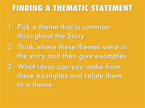 Prejudice things are not always as they appear. Theme Statement - Theme Examples