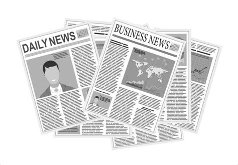 Stack Of Old Newspapers Illustrations Royalty Free Vector Graphics