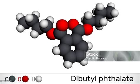 Phtalate De Dibutyl Molécule De Dbp Cest Phtalate Ester Diester Cest