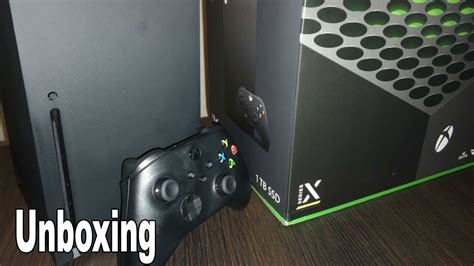Xbox Series X Retail Unboxing 4k Youtube