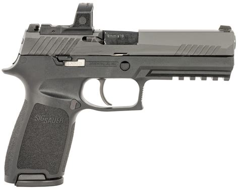 Sig Sauer P320 Full Size 9mm Pistol W Romeo 1 Pro Red Dot 320F 9 B