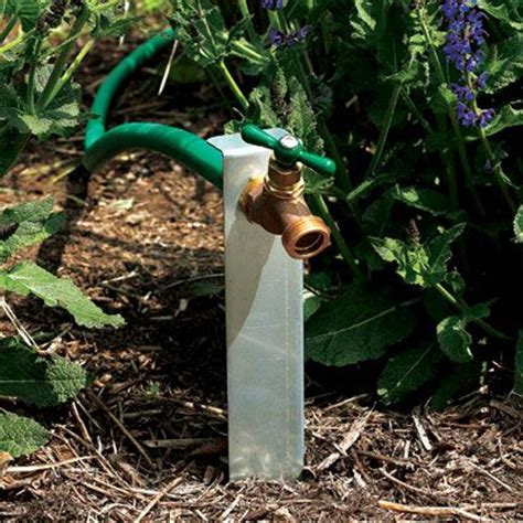 Find many great new & used options and get the best deals for yard butler ihbe6 hose bib extender creates a convenient at the best online prices at ebay! garden spigot extender | Faucet Garden Hose Extender (10 ft. - 22 in. High Stake) - Sporty's ...