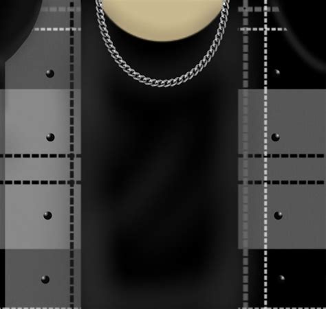Free Roblox T Shirt Grey And Black W Chain Áo Vest