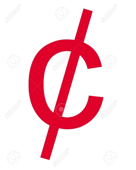 Etymologically, the word cent derives from the latin word centum meaning hundred. clipart cent sign - Clipground