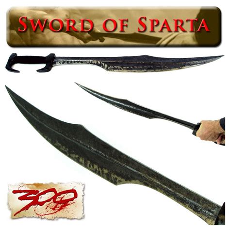 Sword Of Sparta Authentic 300 Movie Replica 423614 Swords