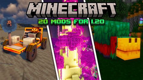 20 Amazing New Minecraft Mods For 120 Forge And Fabric Youtube