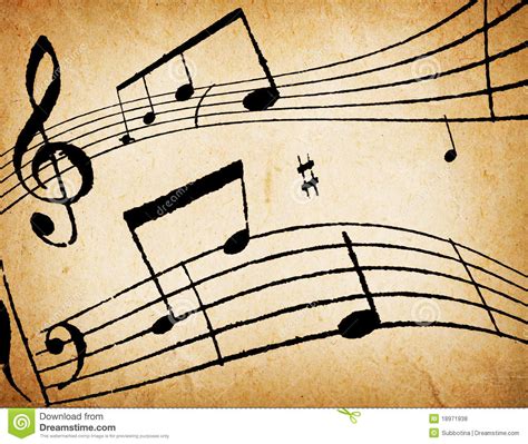 Music Notes Background Stock Photo Image Of Lines Edge 18971938