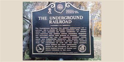 Underground Railroad Secret Codes Infogram