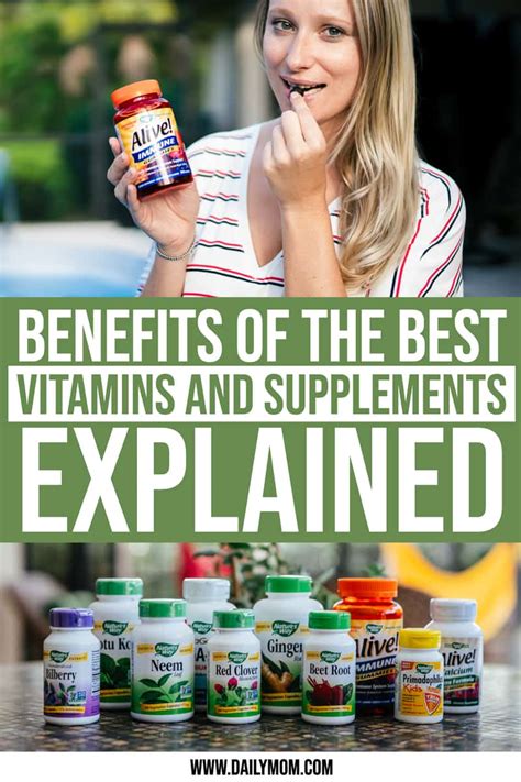32 Best Vitamins And Supplements Explained Daily Mom