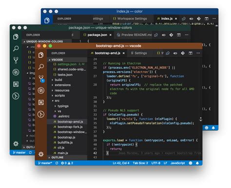 Visual Studio Code How Do I Set Different Color Schemes With Multiple Vscode Windows Open