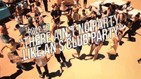there ain t no party like an s club party s club 7 funny facts funny quotes
