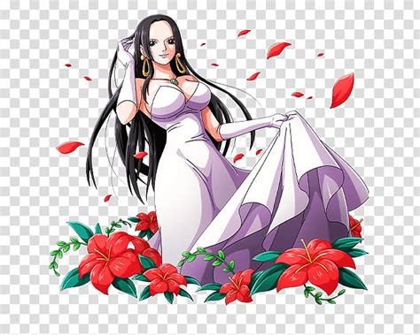 Boa Hancock One Piece Character Png Clipart Anime Black Hair Boa The Best Porn Website