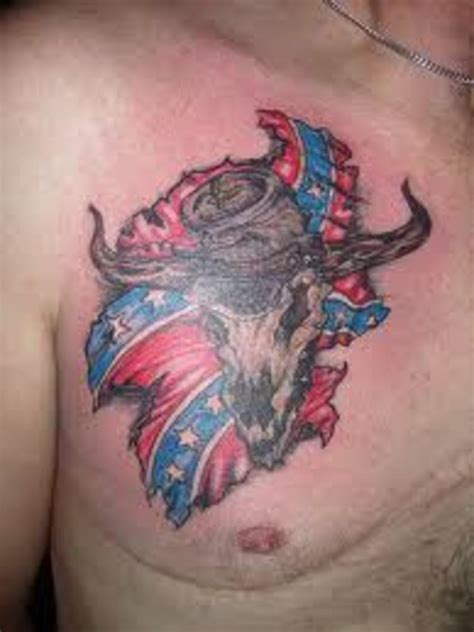 This is a great tattoo for those who love wildlife and are fond of traveling. Confederate Flag Tattoos And Meanings | HubPages