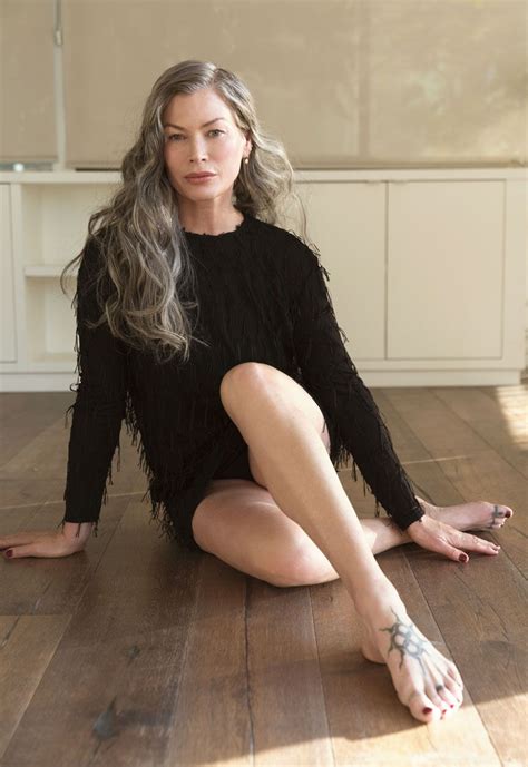 Carre Otis Gorgeous Gray Hair Silver Haired Beauties Grey Hair Inspiration