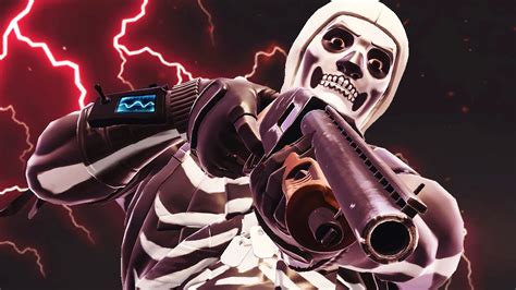 Fortnite Battle Royale Skull Trooper K Game Wallpaper Iphone