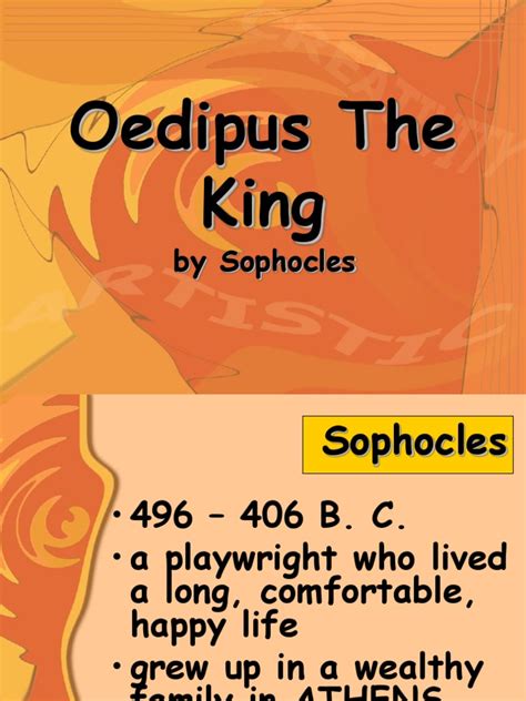 oedipus the king by sophocles pdf oedipus sophocles