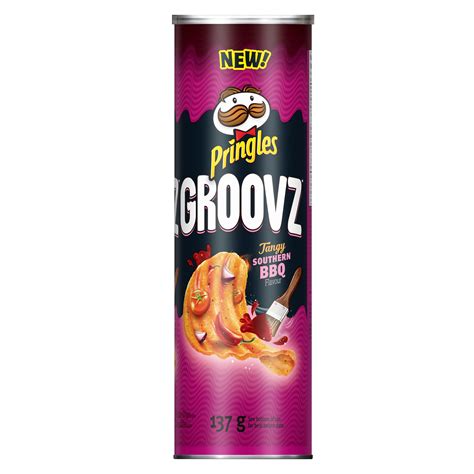 Pringles Groovz Tangy Southern Bbq Flavour Potato Chips Smartlabel