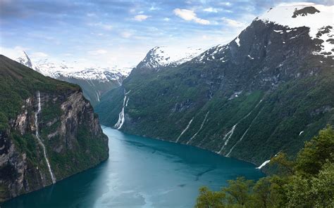 Large collection of pictures, which are conveniently divided into categories to help you find. Geiranger River in Norway HD Nature Wallpaper | HD Wallpapers