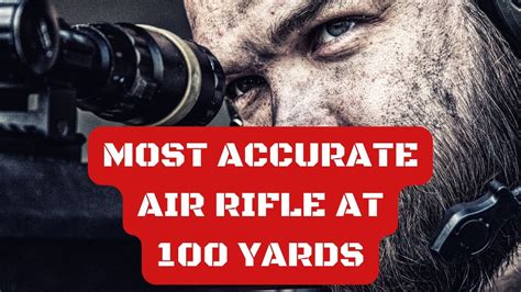 Most Accurate Air Rifle At Yards Youtube