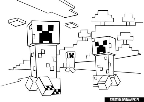 Раскраски для мальчиков распечатать бесплатно майнкрафт Minecraft