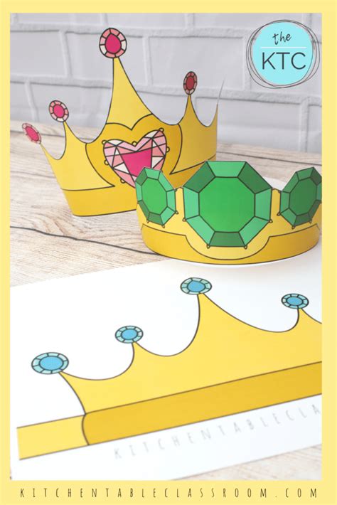 Free Printable Crown Template For King Printable Templates By Nora