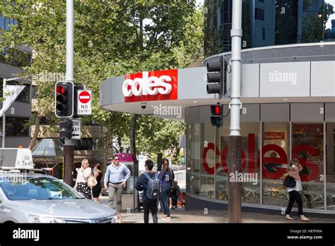 Coles Supermarket Store Shop In North Sydneynew South Walesaustralia