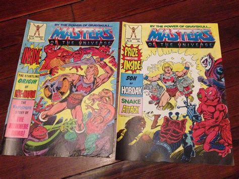 Comicsvalue Masters Of The Universe Adventure Magazine 35 36 He