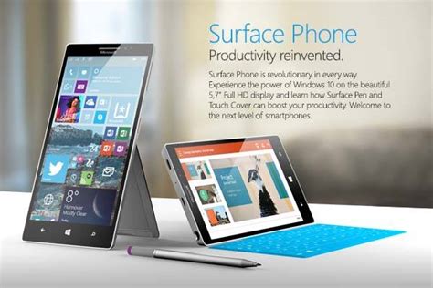 The Concept Surface Phone Runs Windows 10 Gadgetsin