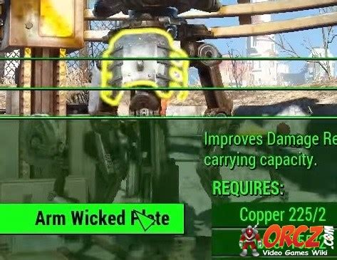 Fallout 4 Arm Wicked Plate Orcz Com The Video Games Wiki
