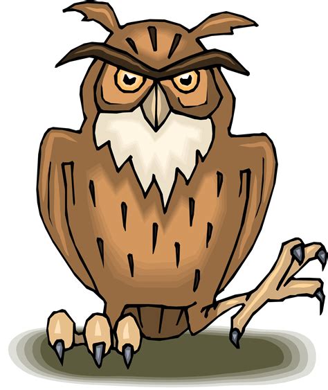 Detailed Animated Owls Clipart Best