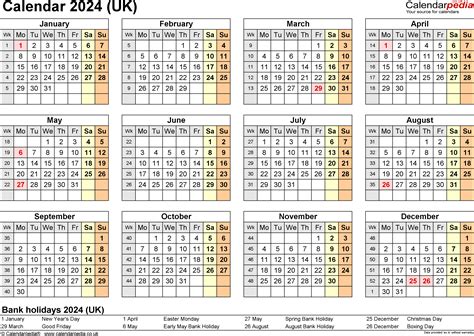 Calendarpedia 2024 Weekly Calendar Printable Free Pdf Lonee Rafaela