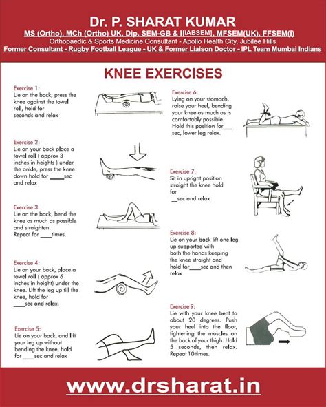 Printable Total Knee Replacement Exercises Pictures Web Exercises To Strengthen Your Knee