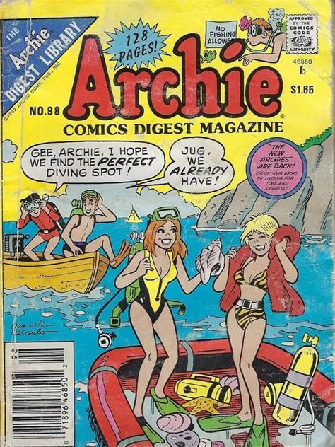 Archie Comic Digest Magazine Riverdale Archie And Jughead Betty Etsy