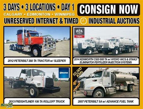 June 15th 16th And 17th 2023 Unreserved Equipment Trucks Trailers
