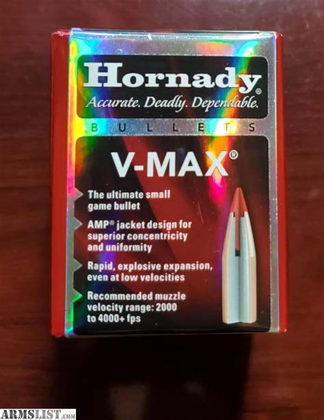 Armslist For Sale Hornady 40gr V Max 224cal Bullets