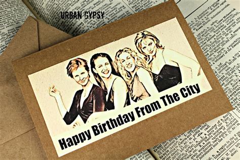 Sex In The City Humor Greeting Happy Birthday Card Stationary Free Hot Nude Porn Pic Gallery