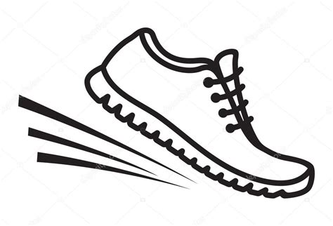 Running Shoes Icon Stock Vector By ©branchecarica 73477677