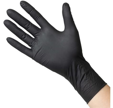 Gant De Nitile Extra Large Sans Poudre Noir 100bte Ultra Médic