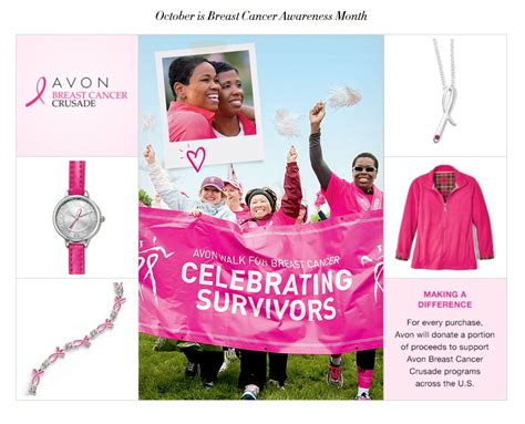 avon® breast cancer crusade products