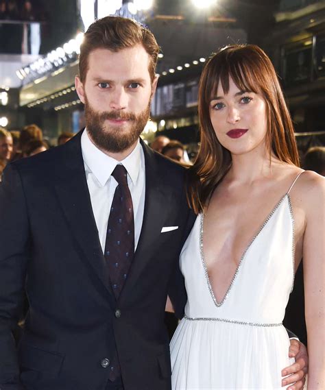 Dakota Johnson And Jamie Dornan Spotted Kissing While Shooting Fifty Shades Darker Instyle