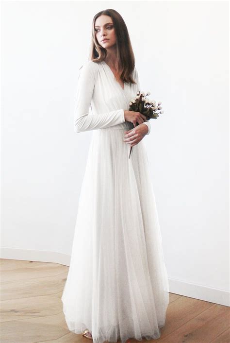 50 Beautiful Long Sleeve Wedding Dresses Long Wedding