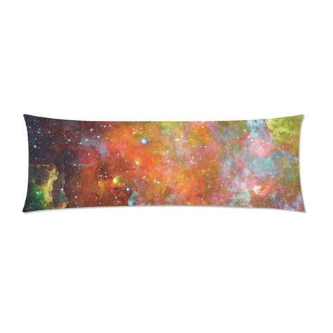 Mkhert Space Nebula And Galaxies Body Pillow Pillowcase Pillow