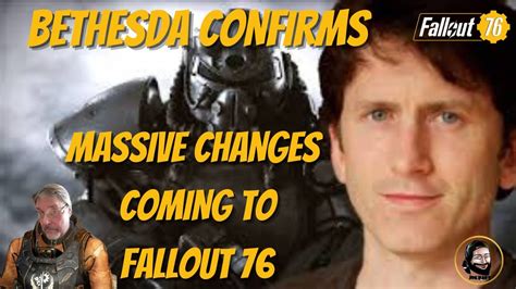 Bethesda Confirms Massive Changes Coming Soon To Fallout 76 Youtube